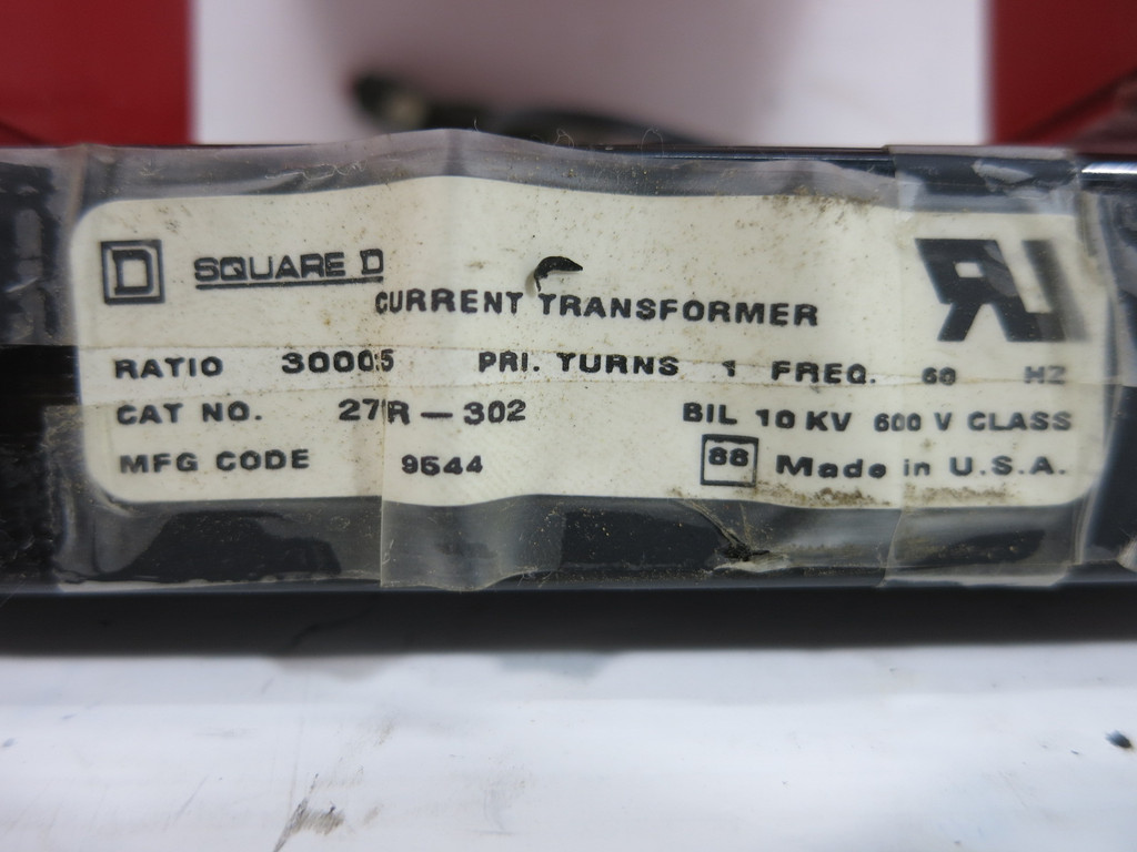 Square D 270R-302 CT Current Transformer Ratio 3000:5 10KV 3000:5A (TK5285-1)