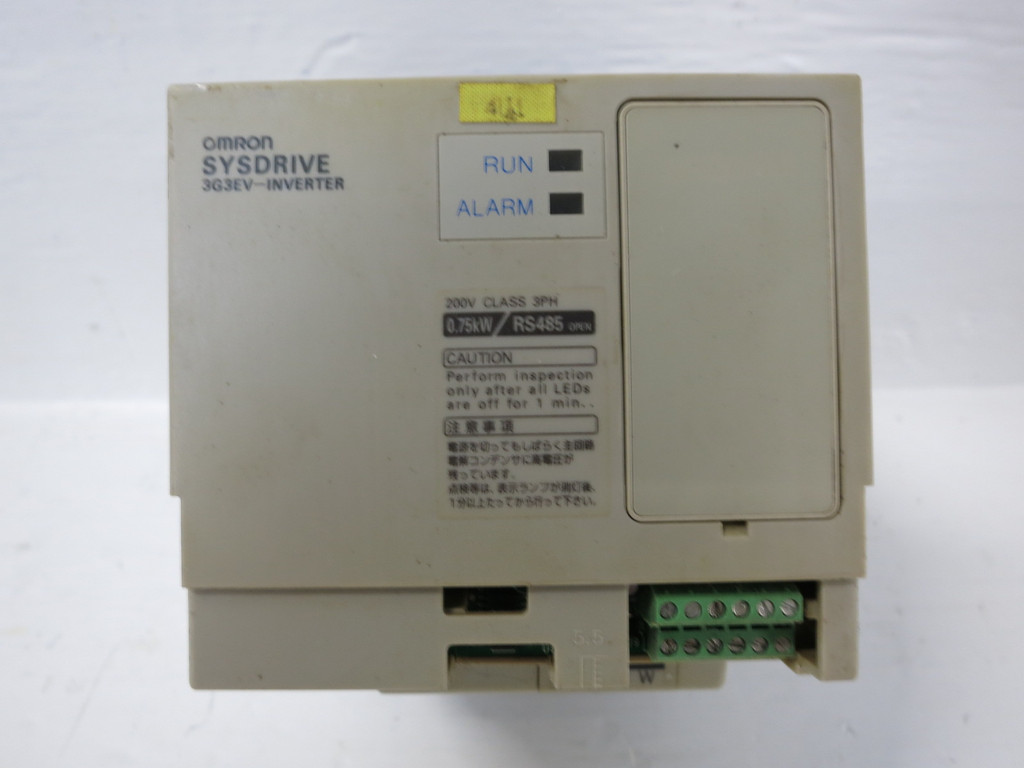 Omron Sysdrive 3G3EV-A2007RM-E 3G3EV Inverter Drive 0.5kW 5A 1.9kVA 230Vac (TK5288-14)