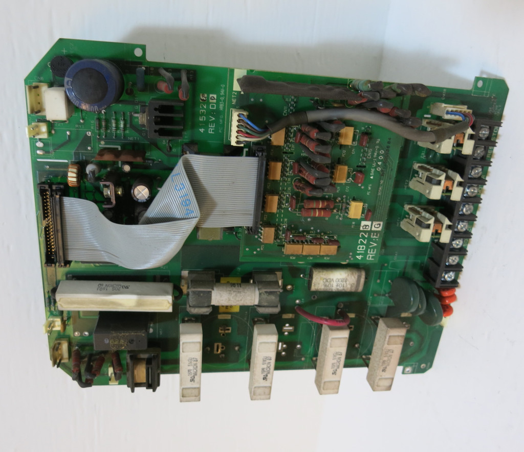 Toshiba 41532 Rev D Drive Control Board w/ 41822-B DD G3 Tosvert-130 (DW1706-1)