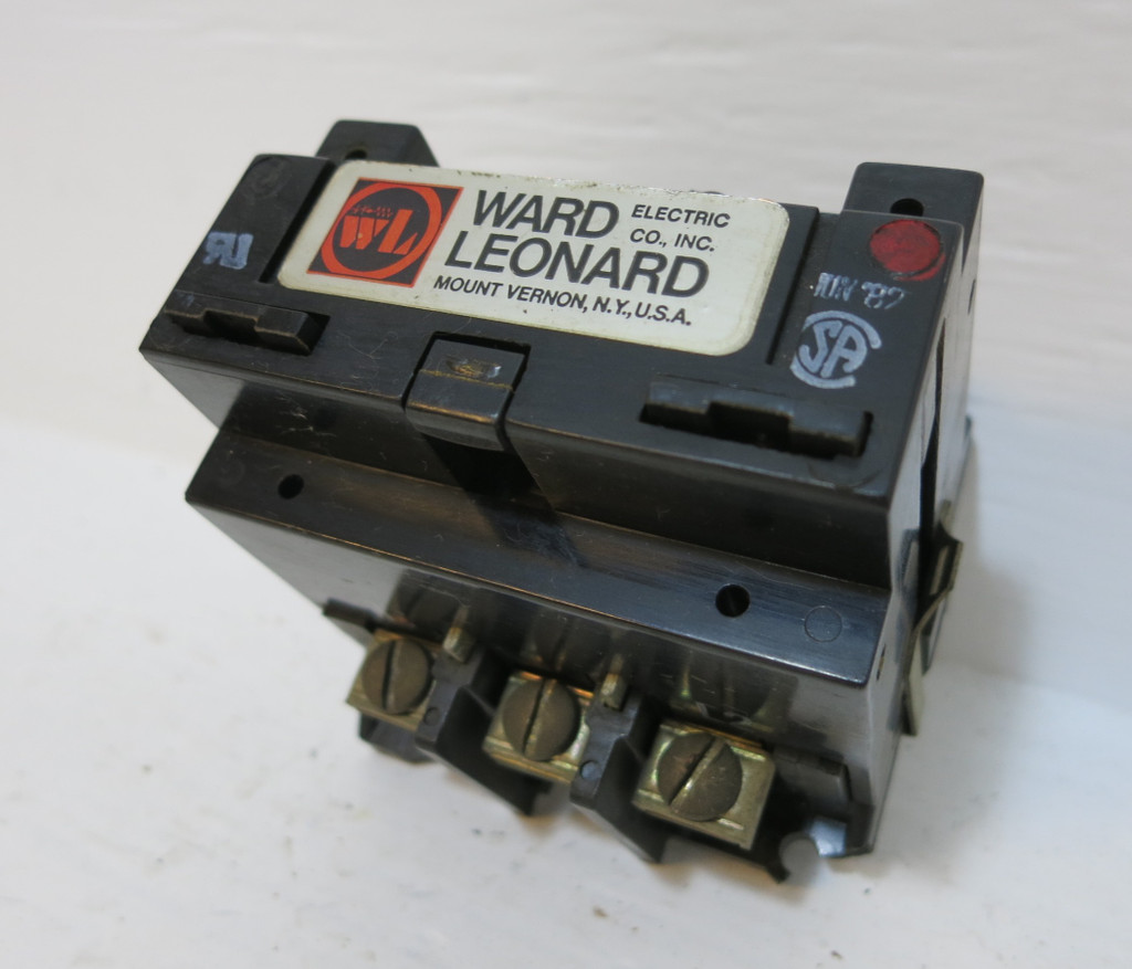 Ward Leonard 7001-7140-11 40A Definite Purpose Contactor 500VDC 120V Coil 40 Amp (DW1730-1)