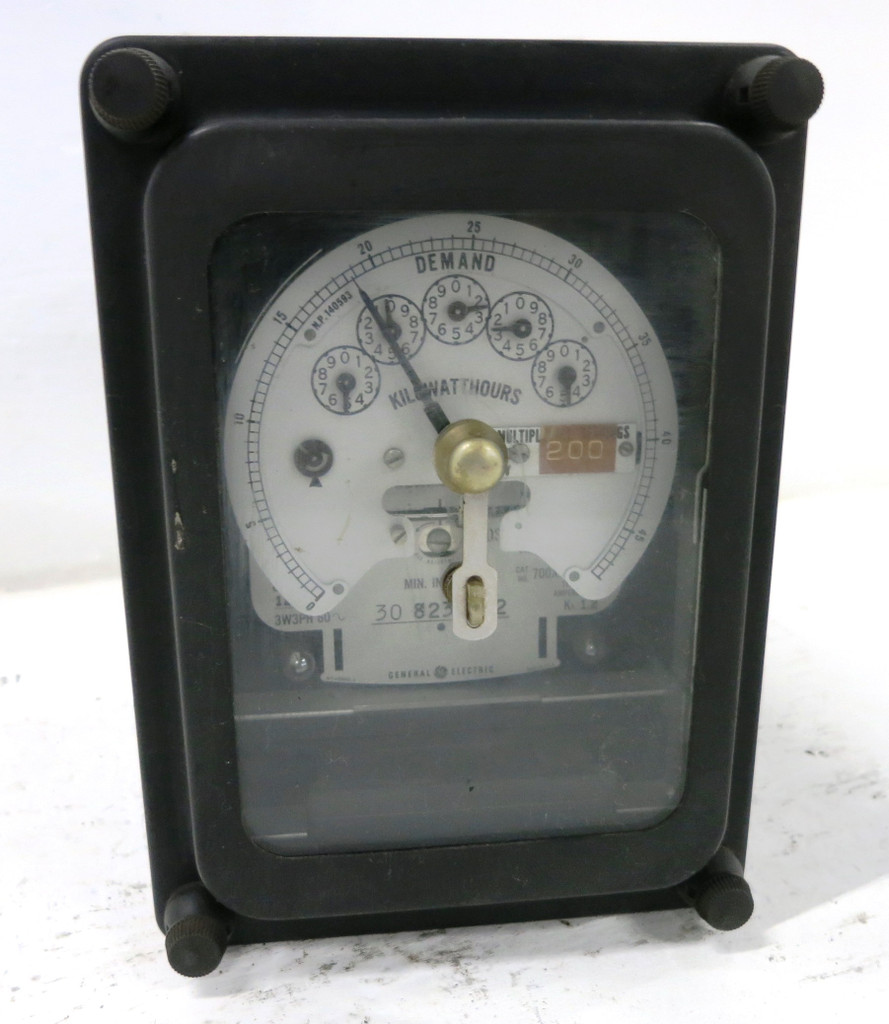 GE 700X64G503 Polyphase Watthour Demand Meter DSM-63 Relay 3PH Watt Hour 120V (DW1782-3)