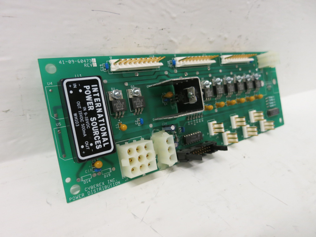Cyberex 41-09-604731 Rev B Power Distribution Board PLC Card Module (TK5423-4)