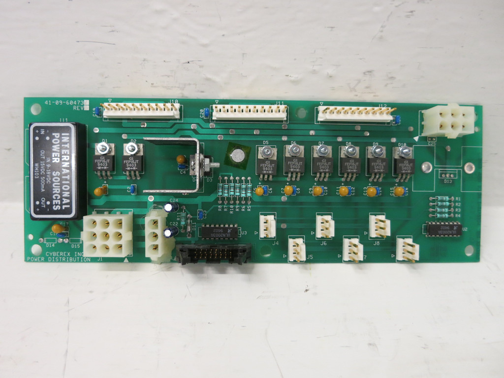 Cyberex 41-09-604731 Rev B Power Distribution Board PLC Card Module (TK5423-4)