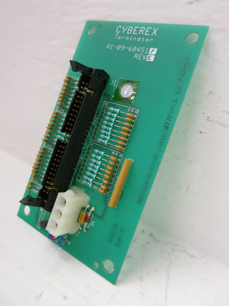 Cyberex 41-09-604511 Rev E Terminator Board PLC Card Module 41-09-60451-1 (TK5426-4)