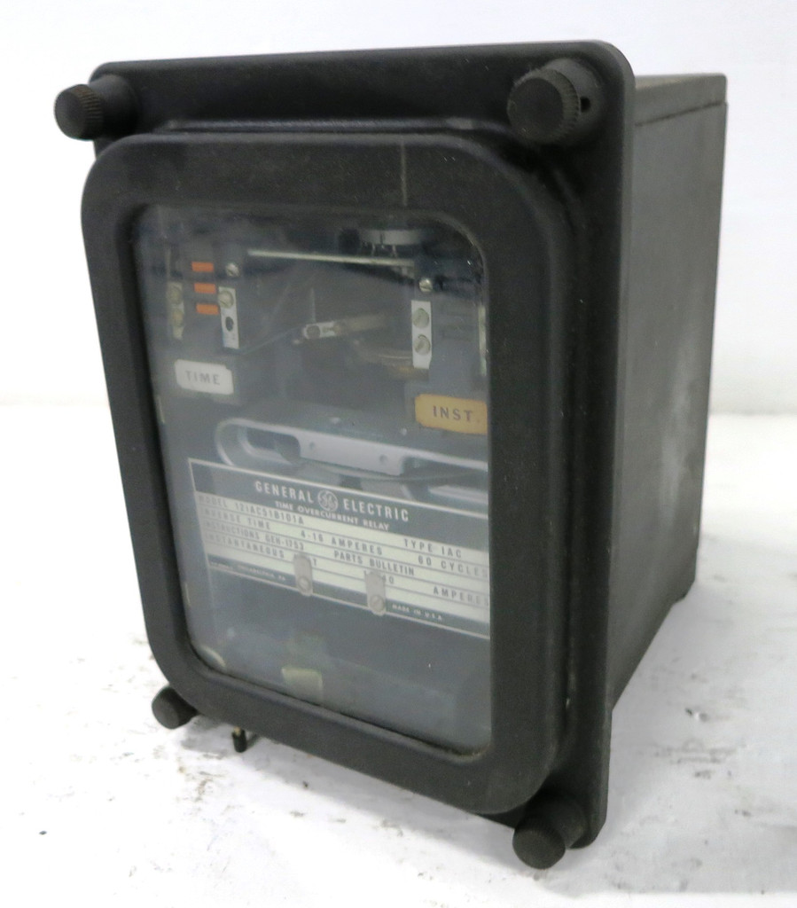 GE 12IAC51B101A Time Overcurrent Relay Inverse Type IAC 4-16A General Electric (DW1794-5)