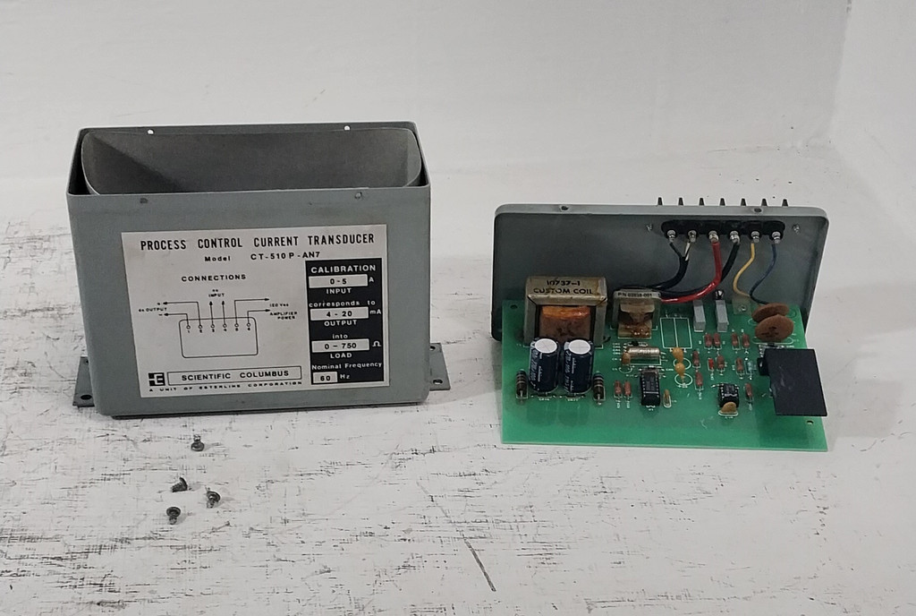 Scientific Columbus CT-510P-AN7 Process Control Current Transducer CT510PAN7 (DW1818-3)