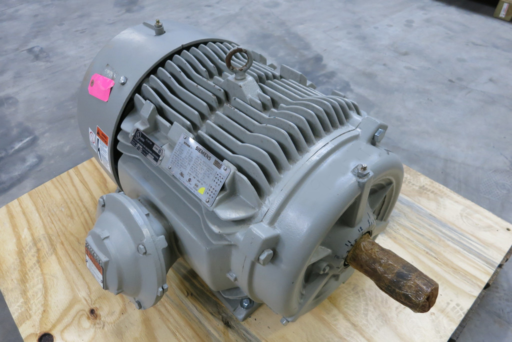 New Siemens 1MB22212CA116AA3 25HP 230/460V 3525RPM XP100 Explosion Motor 284T 25 (PM3020-1)