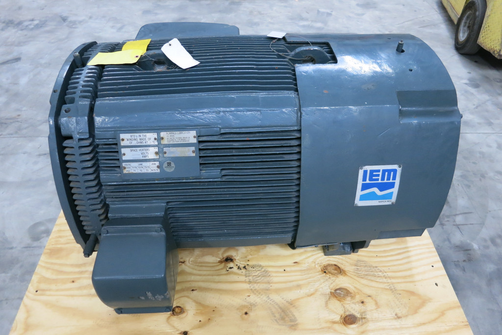 REBUILT IEM 766817 300HP 1189RPM 2300/4160 V 5009-Z HTEFC AC Motor 300 HP 5009Z (PM3022-1)