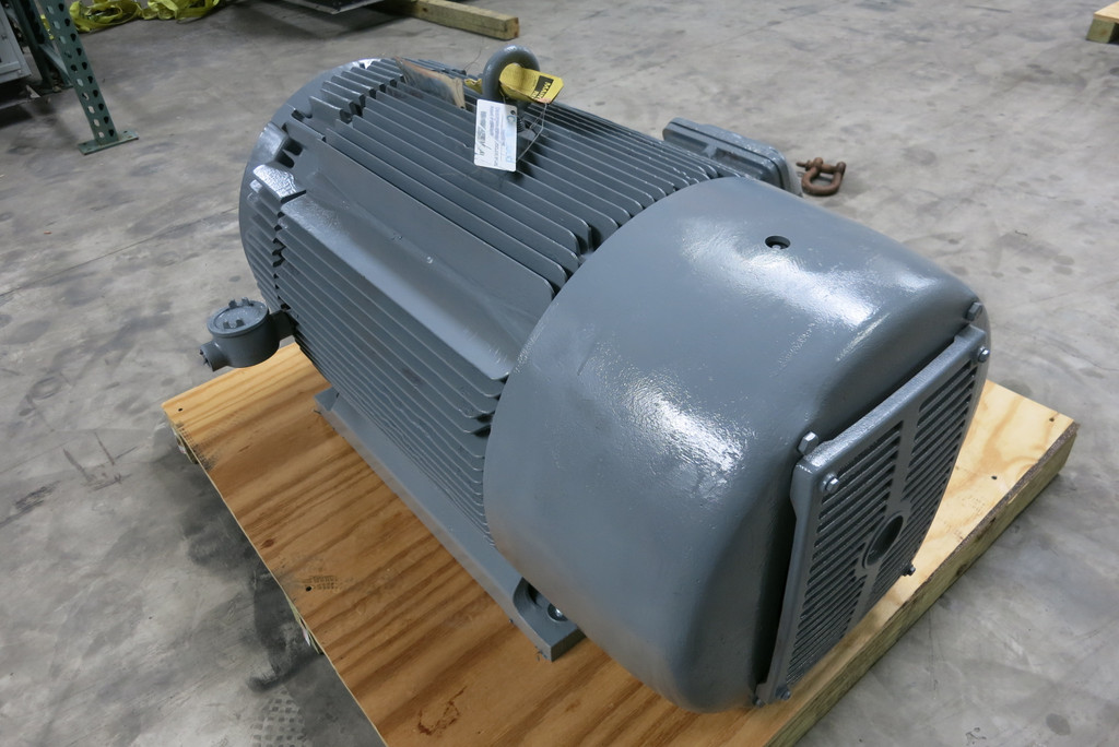 REBUILT General Electric 5K449CN2503P 200HP 1785RPM 2300V 449TS AC Motor GE 200 (PM3028-1)