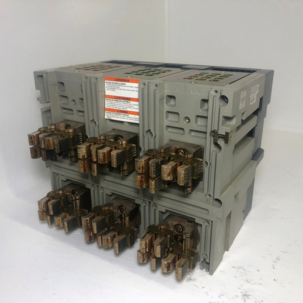 Square D NW16H2 1600A MasterPact LV Circuit Breaker LSIG w 1600 Amp Trip & Shunt (EM3854-1)