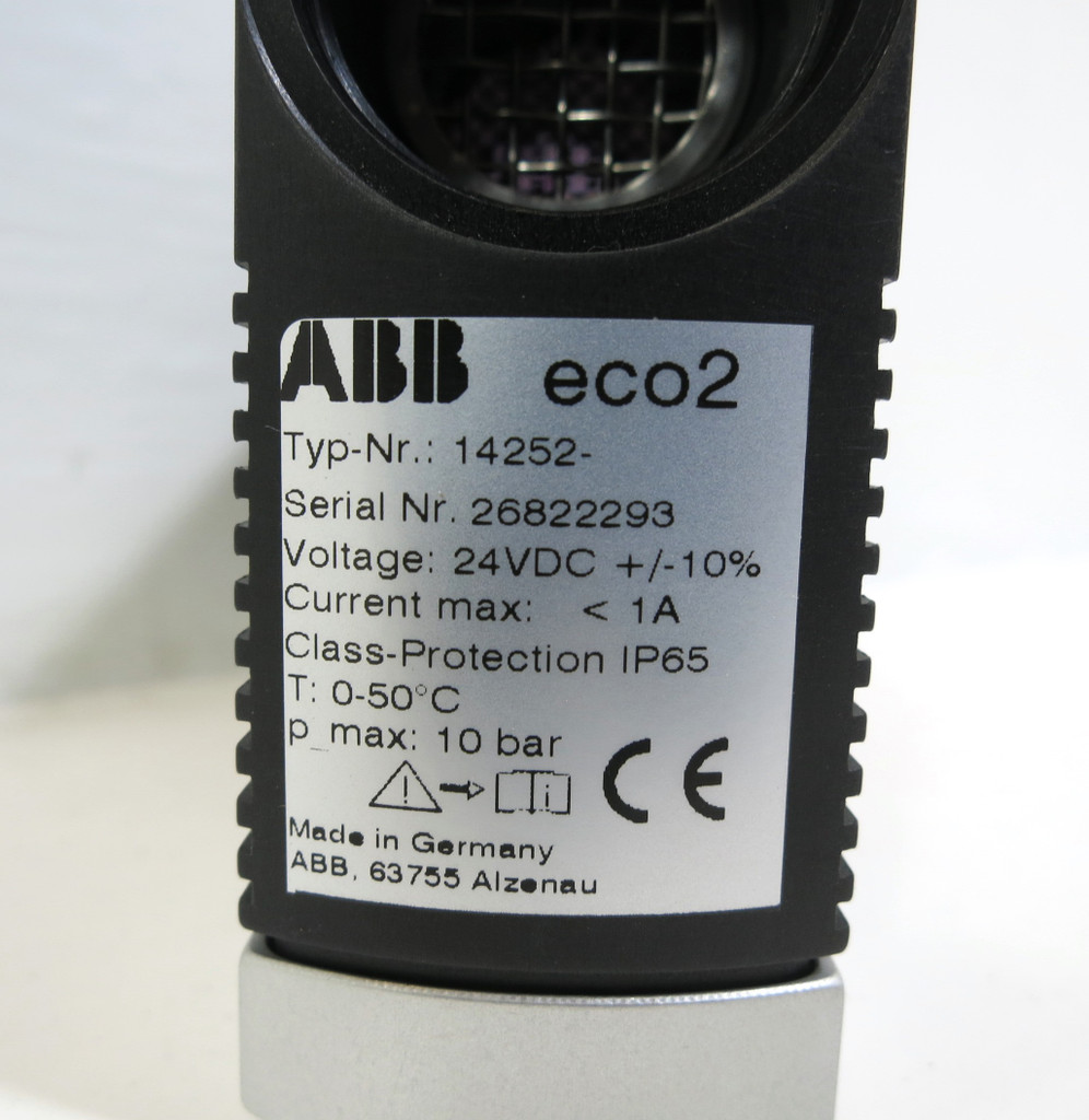 ABB Sensyflow ECO2 Thermal Mass Flowmeter Dynamic 14252 TMF200 Meter 24VDC (DW2022-1)