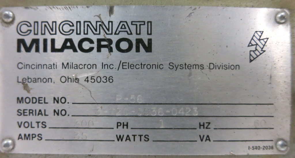Cincinnati Milacron P-56 Acradrive Industrial Control Drive 35 Amps (GA0122-2)
