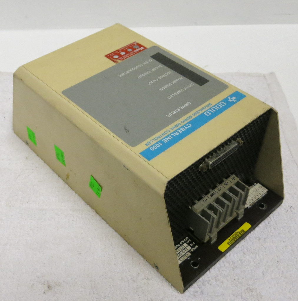 Gould Cyberline 1000 Brushless Servo Drive Controller PLC ICC CL112 110-0092-1 (GA0128-3)