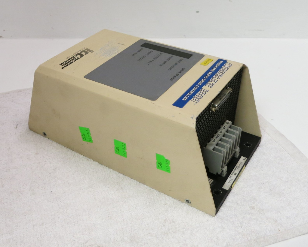 ICC Cyberline 1000 110-092 Brushless Servo Drive Controller PLC Gould 110092 (GA0127-4)