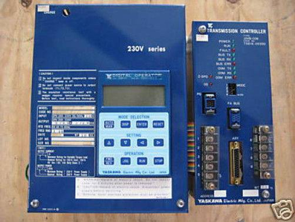 Yaskawa CIMR-2.2B.T 3 HP 230V Series AC Drive CIMR2.2B.T (EBI5356-4)