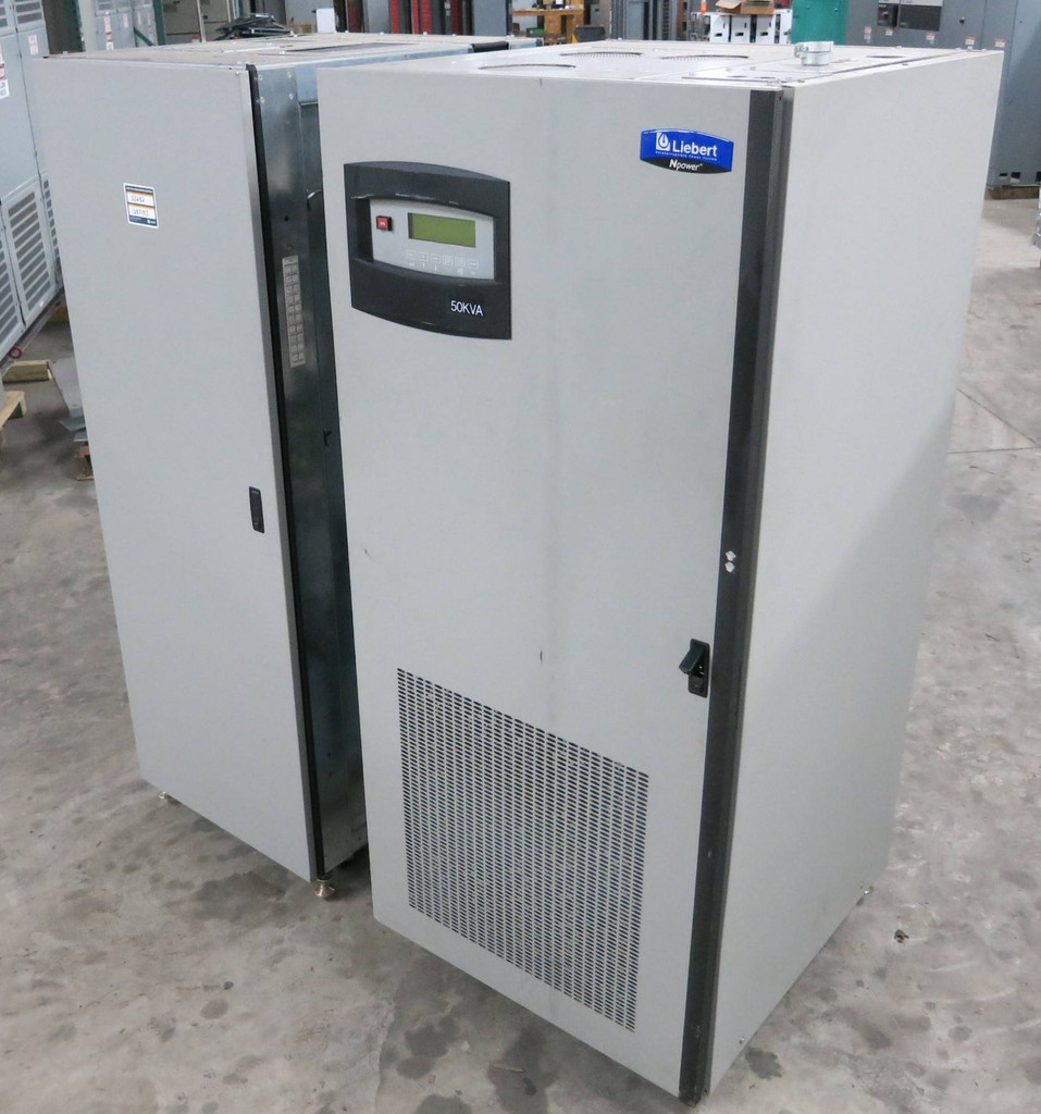 Liebert NPOWER UPS Systems 37SA050A0C6E973 50 kVA w Battery 37BP050XHJ1BNL (GA0152-1)