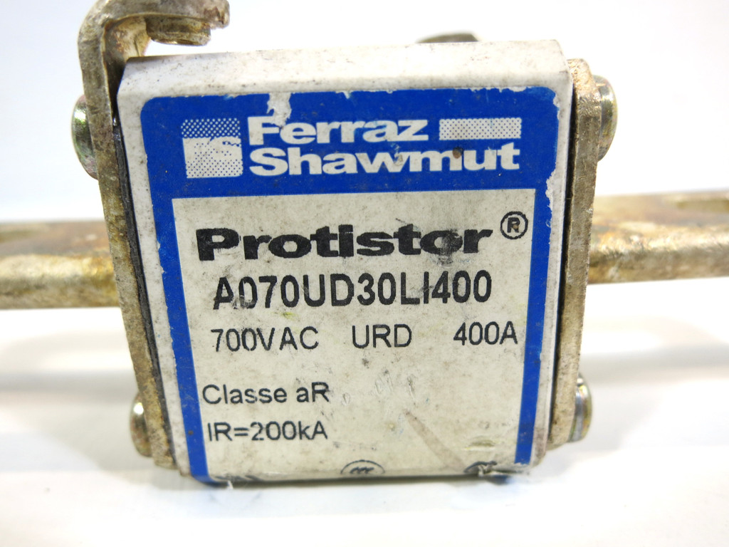 Ferraz Shawmut X300147 400A 700V Protistor Fuse A070UD30LI400 400 Amp (DW2264-3)