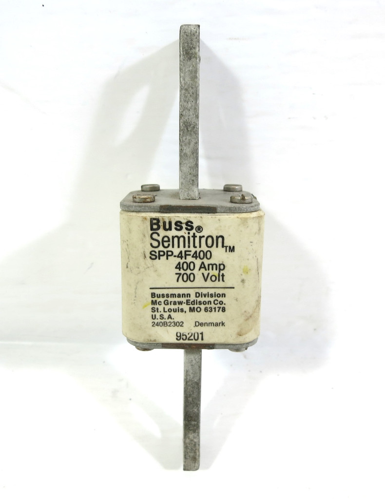 Buss Semitron SPP-4F400 400A 700V Fuse Bussmann SPP4F400 400 Amp (DW2263-2)