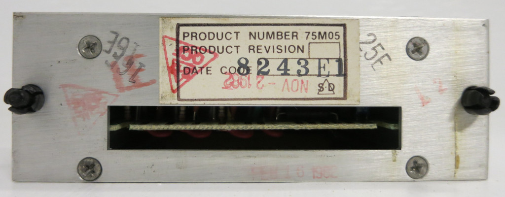 Struthers-Dunn 75M05 120 V Input PLC Card (GA0277-2)