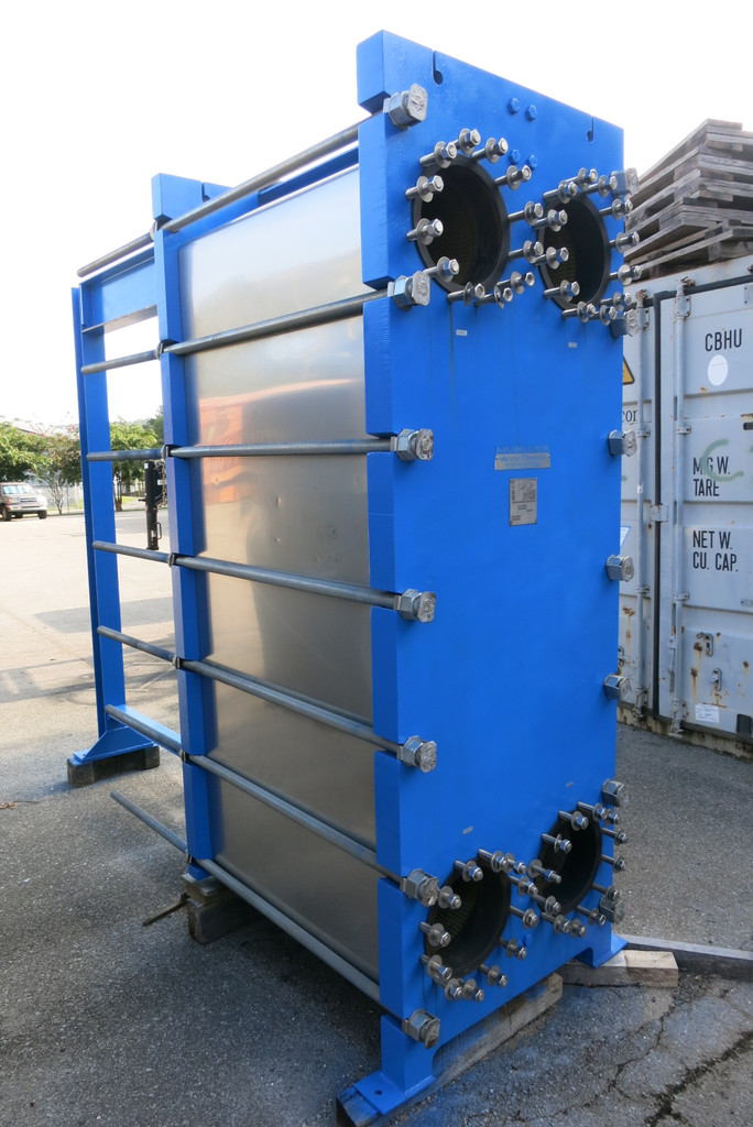Paul Mueller Co 5500 SqFt 316 SS Plate Frame Heat Exchanger AT130 B20
