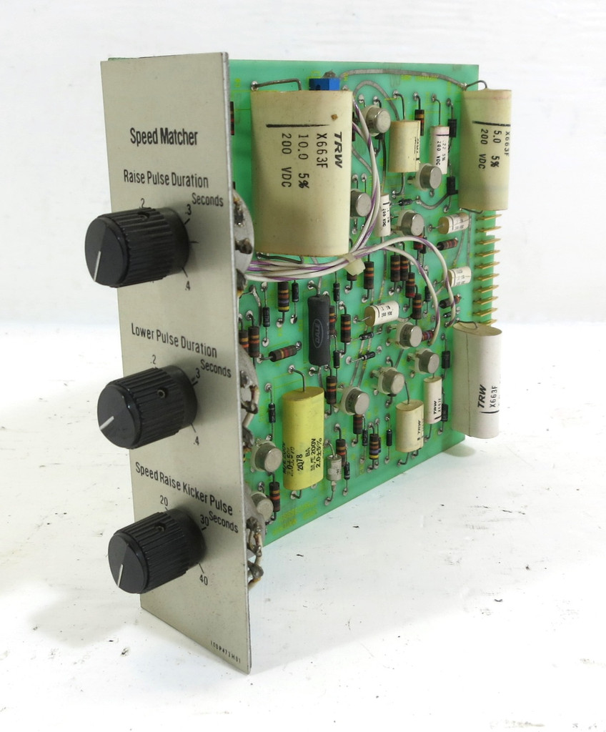 Westinghouse 587C363G01 Speed Matcher Board Module XASV Automatic Synchronizer (DW2458-1)