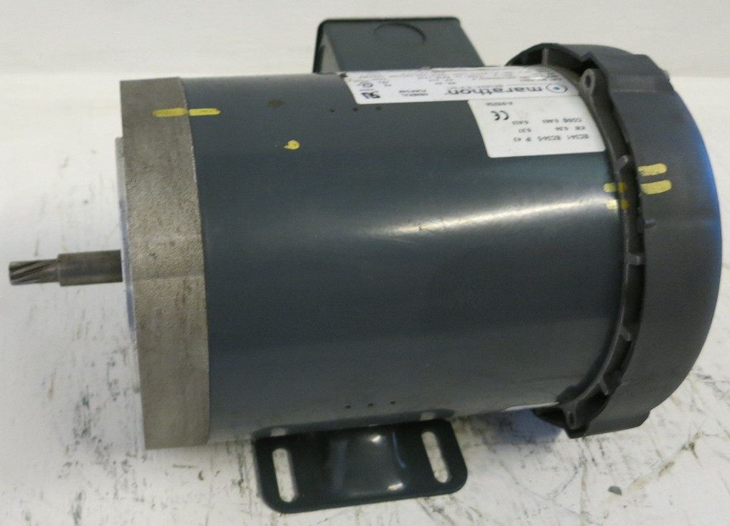 Marathon General Purpose Motor 0.75HP G582 1725 RPM  Frame 56C Encl TEFC TS (GA0346-1)