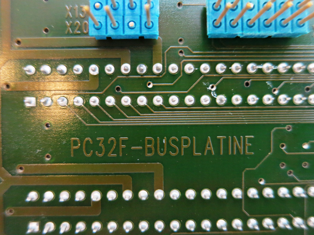Siemens 76398002 PC32F-Busplatine Sicomp PC-32F Chassis Board PLC Display (DW2612-1)