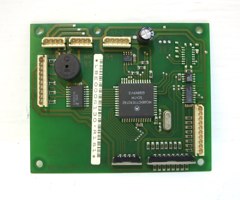 RCE Rosler 25524 ITZEHOE Control Display Board Sicomp PC-32F Keylight V2.01 (DW2610-1)
