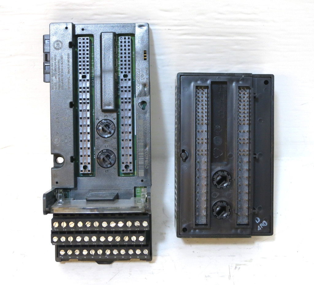 GE Fanuc IC200MDL240E Input Module VersaMax w/ Base IC200CHS022J Micro PLC (DW2645-2)