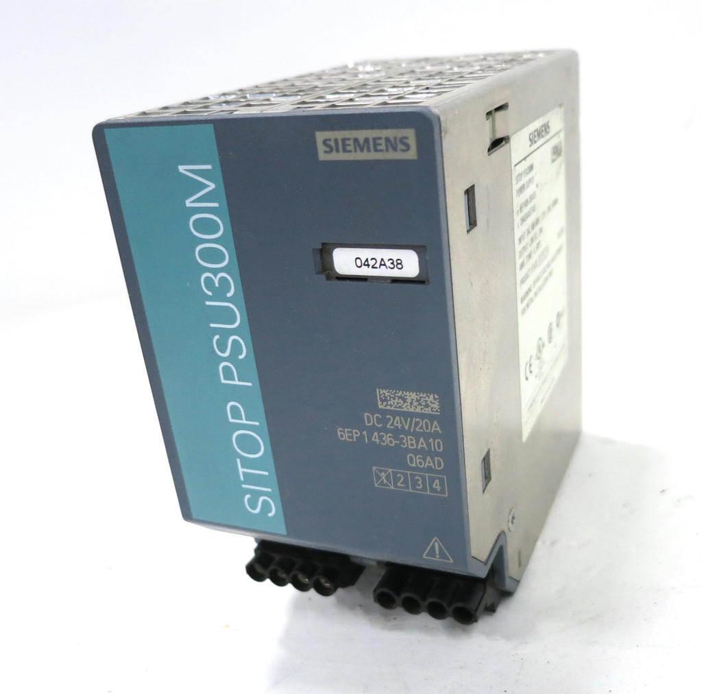 Siemens 6EP1436-3BA10 SITOP Power Supply PSU300M 4363BA10 PSU-300M (DW2717-2)
