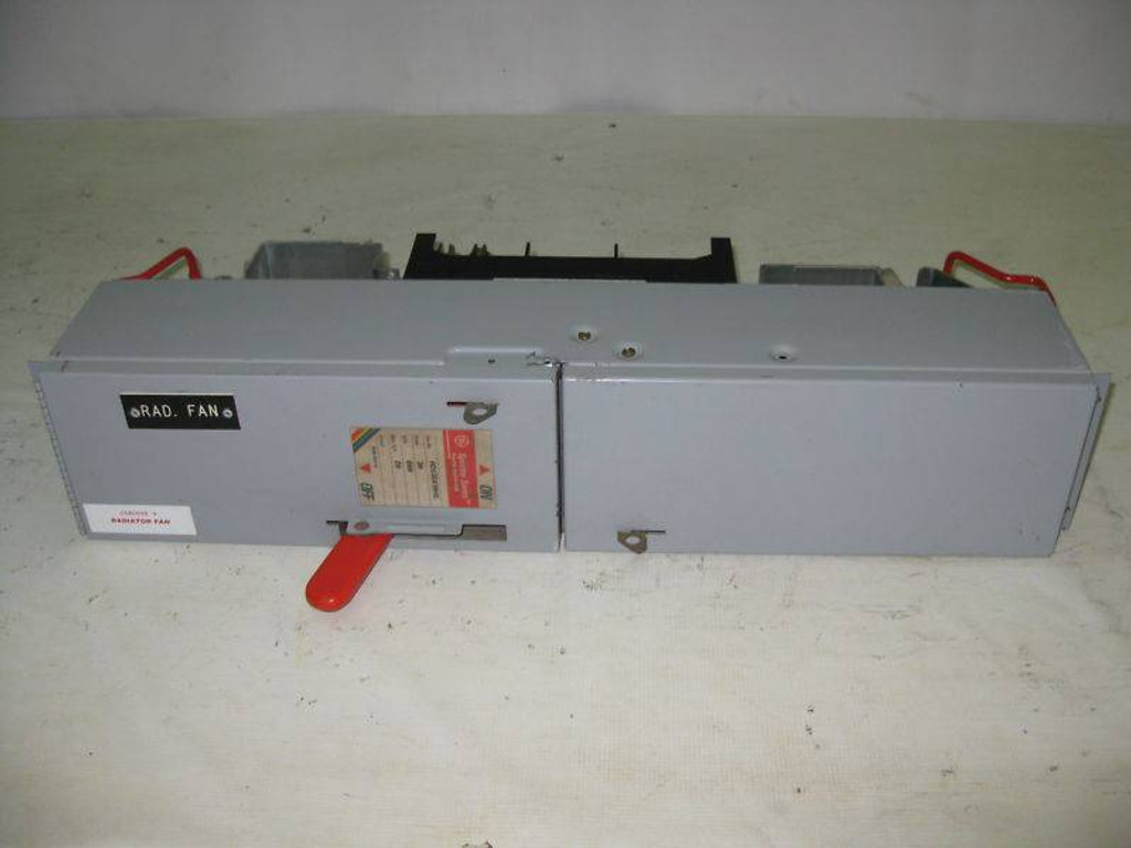 GE ADS36030HS  30A/600V Spectra Series Fused Panelboard Switch 30 Amp (EBI1773-2)