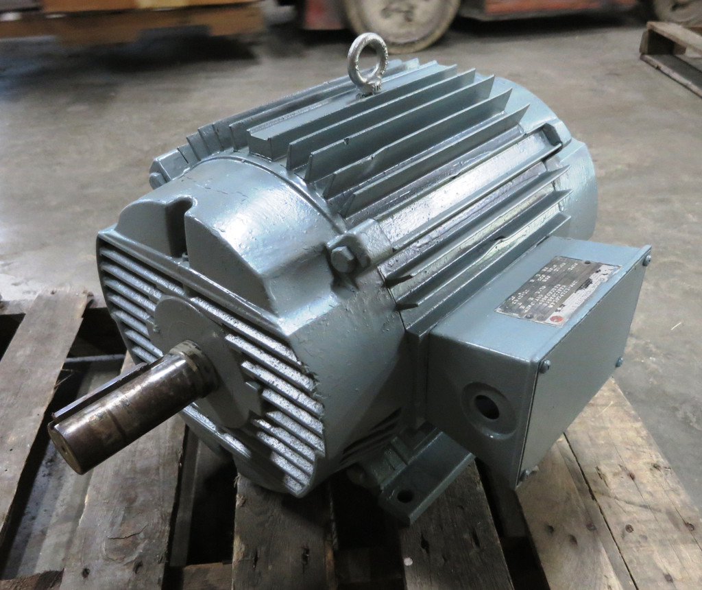 US Electrical Motors 10HP 1470 RPM Frame 254T-12 3PH 220/380 V 30/17.35 A 10 HP (DW2851-1)