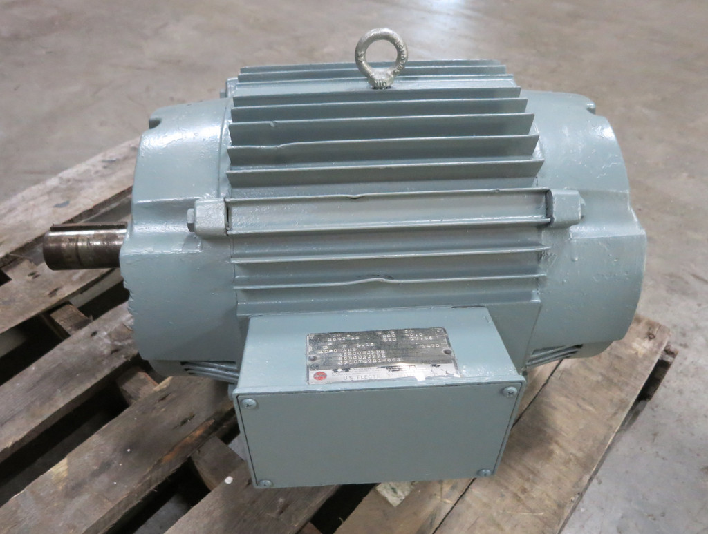 US Electrical Motors 10HP 1470 RPM Frame 254T-12 3PH 220/380 V 30/17.35 A 10 HP (DW2851-1)