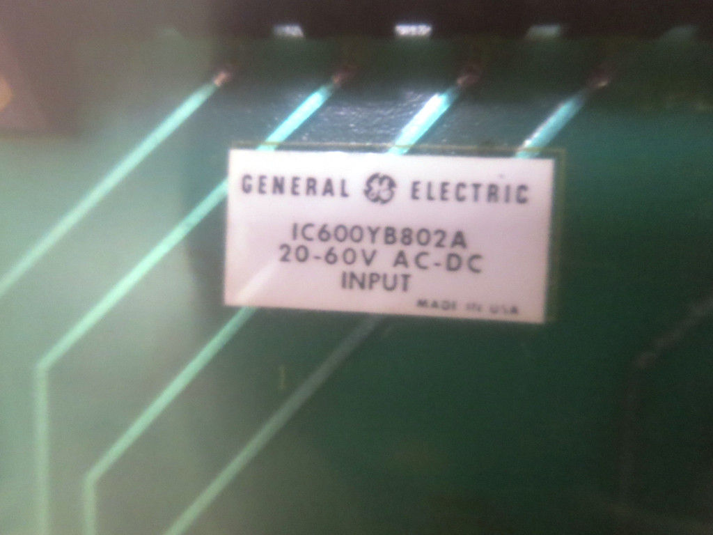 NEW GE Fanuc IC600YB802A 20-60V AC-DC Input Module Series Six PLC Board IC600YB802 (DW2932-1)