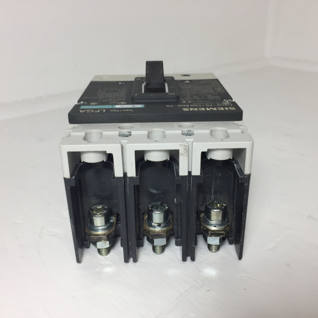 Siemens LFX3B175 175A Circuit Breaker Type LFGA Frame FG 480/600V 175 Amp HACR (EM4117-1)