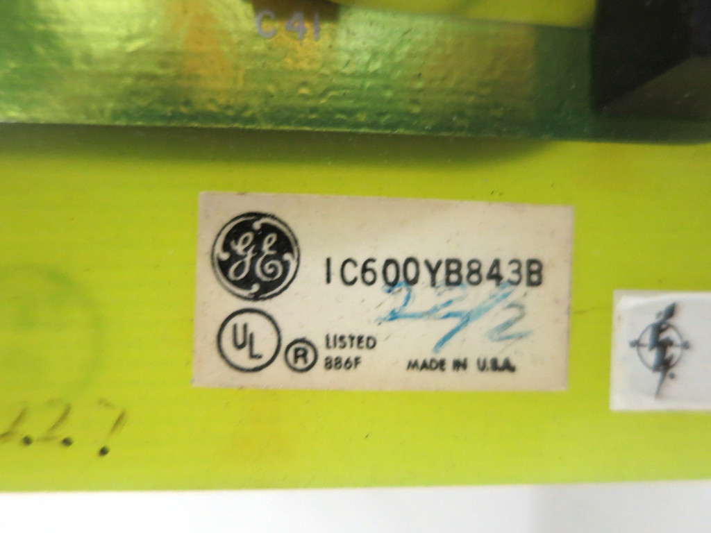 GE Fanuc IC600YB843B Analog Input Module Series Six PLC Board IC600YB843 (DW2955-2)