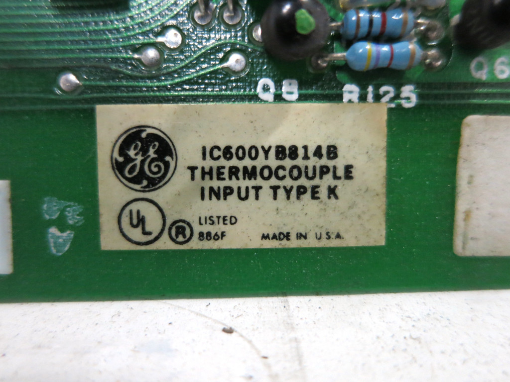 GE Fanuc IC600YB814B Thermocouple Input Module Series Six PLC Board IC600YB814 (DW2968-1)