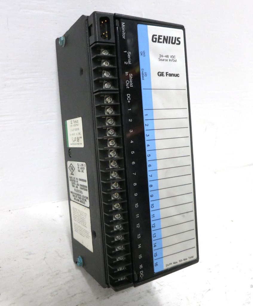 NEW GE Fanuc IC660ELD020C Genius 24/48Vdc Source In/Out IC660ELD020-C I/O PLC (DW2987-1)