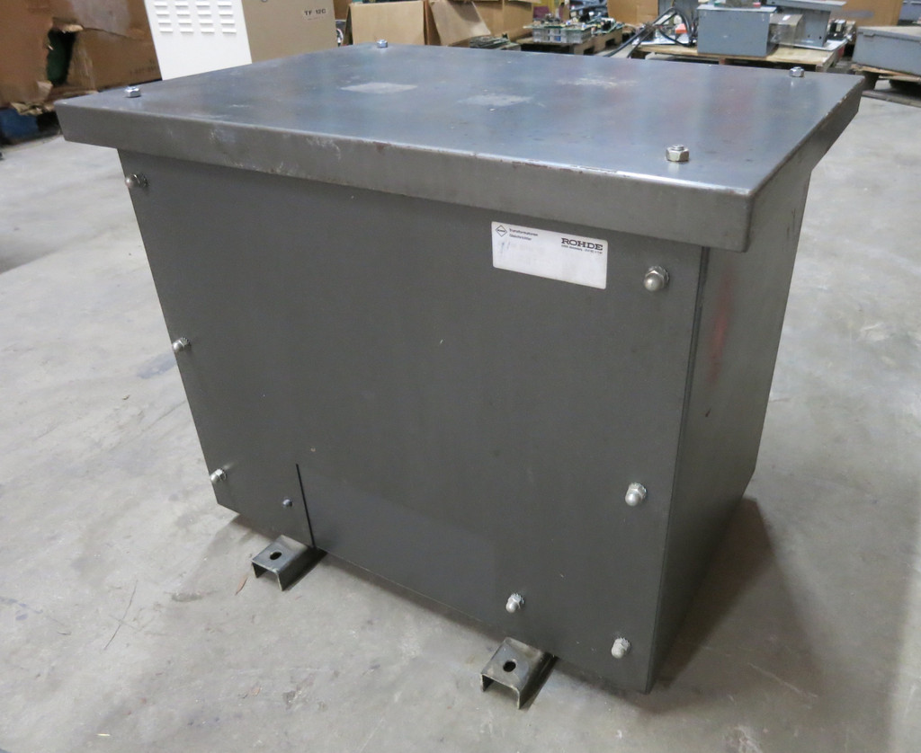 Rohde 15 kVA 460 Delta Pri. to 460V Sec. 3PH Dry Type Transformer 301A47A60 15 (DW3061-2)