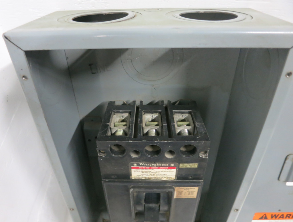 CH Control ABI Circuit Breaker SKA Encl. 225A 600V w JA3225W AB DE-ION Breaker (GA0531-1)