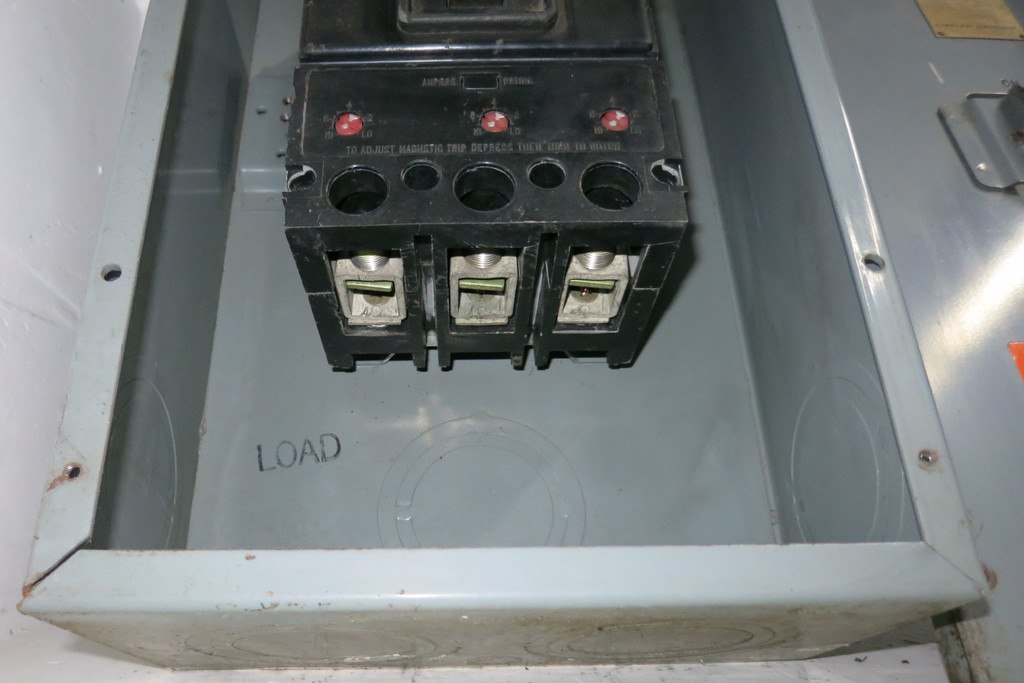 CH Control ABI Circuit Breaker SKA Encl. 225A 600V w JA3225W AB DE-ION Breaker (GA0531-1)