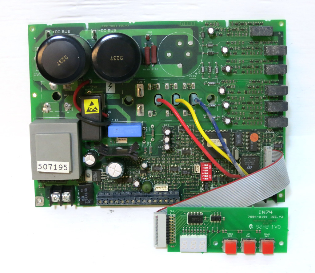 Control Techniques IN72 7004-0093 + IN74 7004-0101 VS Drive Board CDS Commander (DW3260-1)