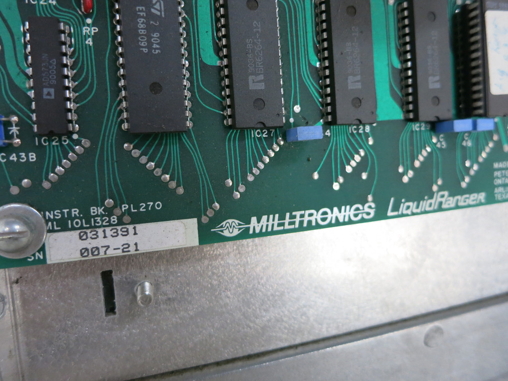 Milltronics LiquidRanger Front Panel Interface 031491 + 031391 Transceiver Board (DW3269-1)