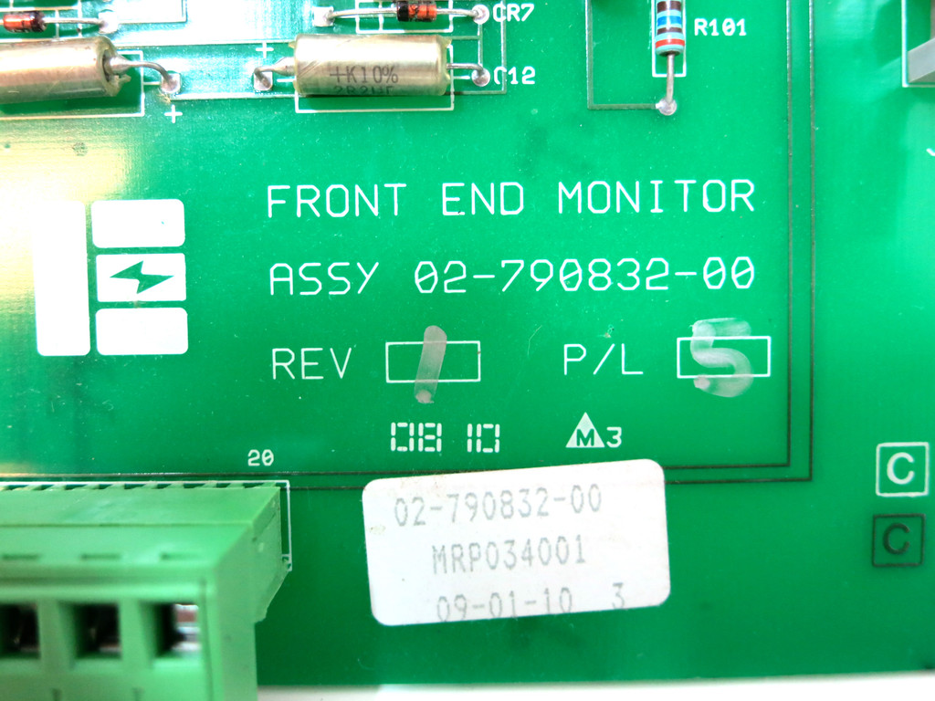 Liebert Emerson 02-790832-00 Rev 1 Front End Monitor Board PLC UPS 0279083200 (DW3272-1)