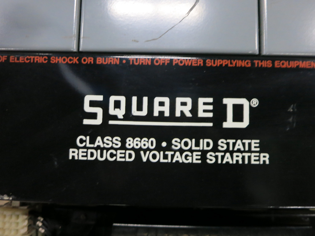 Square D 8660-MHO22 Solid State Reduced Voltage Starter 150 HP 8660MHO22 PH22 (DW3290-1)