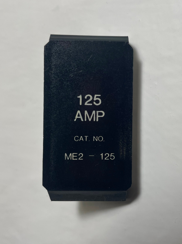 Square D ME2-125 125A Rating Plug Trip Unit for 225 Amp ME Frame Circuit Breaker (EM4212-2)