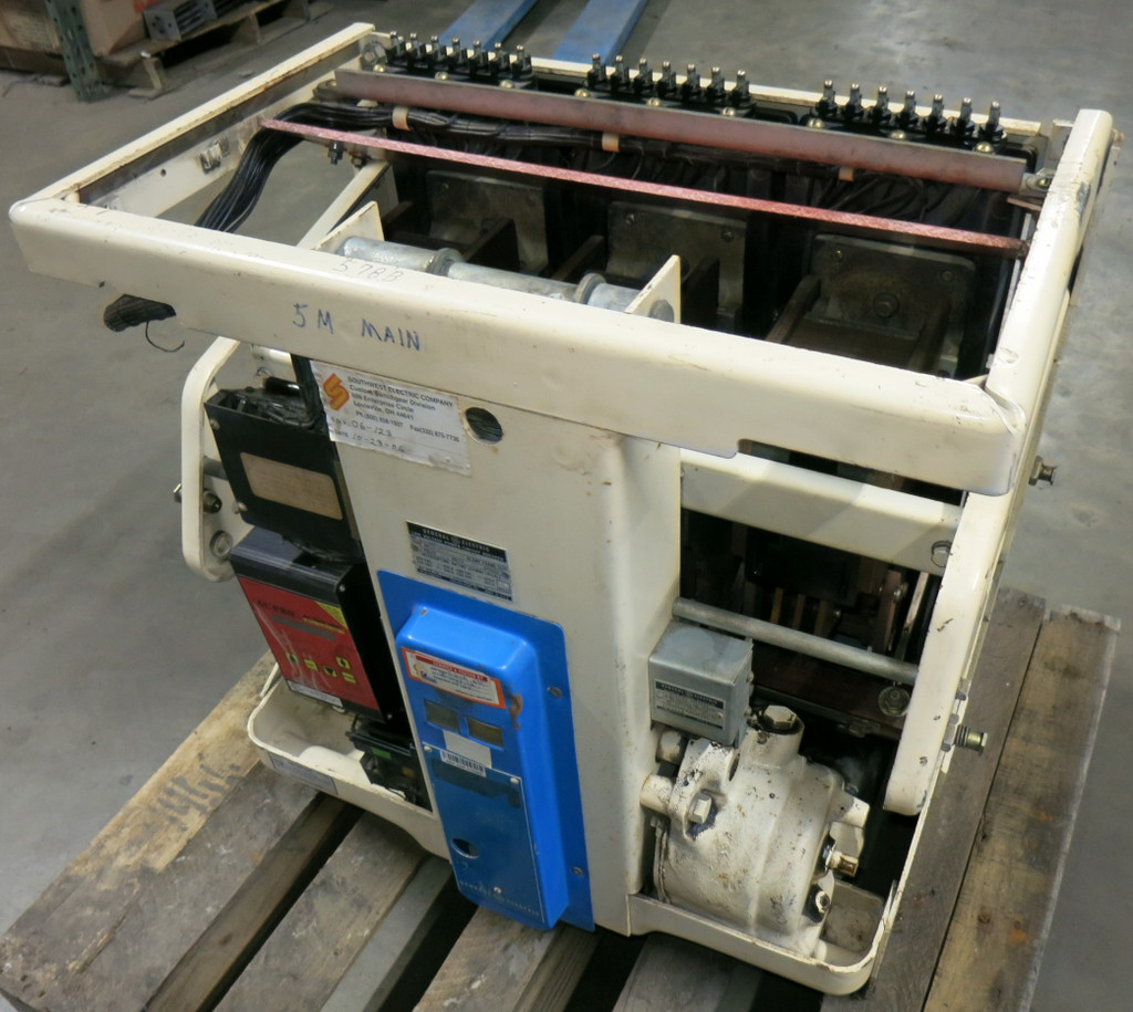 General Electric AK-2A-75-1 3000A AC-PRO Trip LSIG Air Breaker EO (GA0628-1)