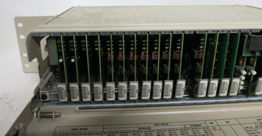 NEC RC-48DF Digital Multiplexer AT&T ESD TP-48DF without back section (GA0651-7)