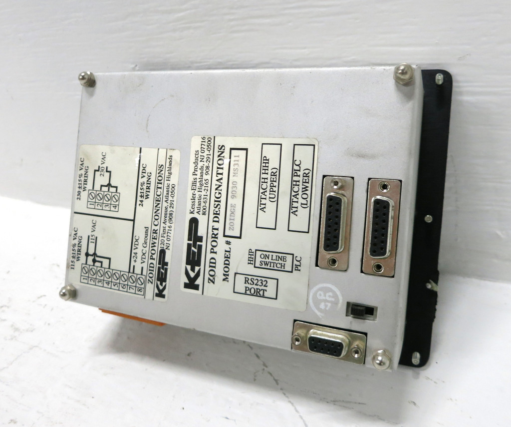 KEP ZOIDGE-9030-MS311 Zoid Operator Interface Control Panel Keypad PLC (DW3476-1)