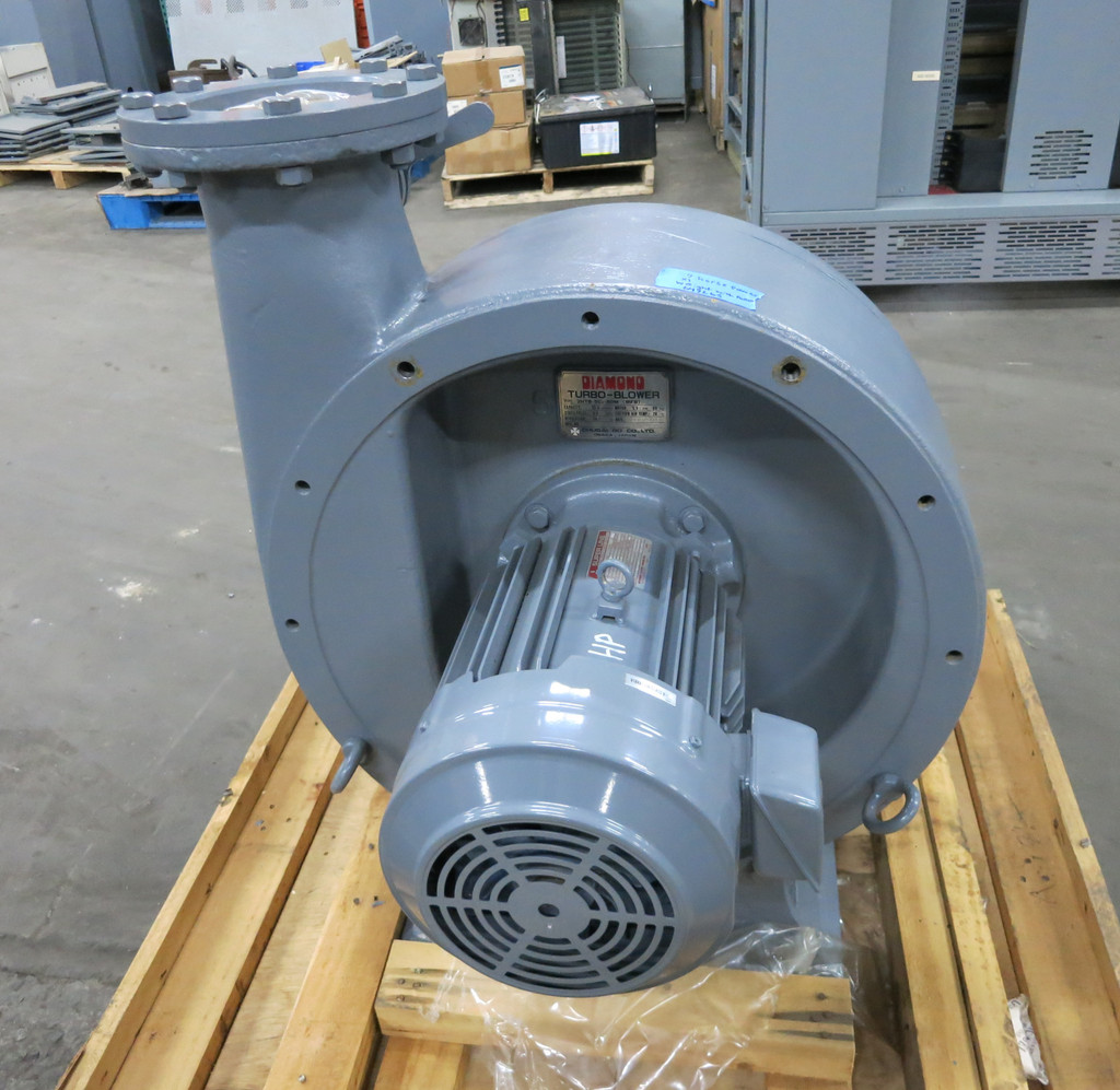 Chugai 2HTB-5C2-60M(MFB) Diamond Turbo-Blower 7.5HP Motor 3PH 883 CFM 3500 RPM (DW3603-1)